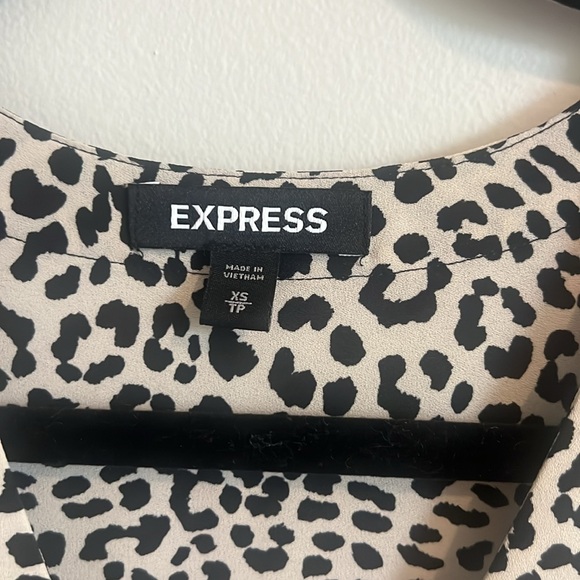 Express leopard dress top - Picture 3 of 3